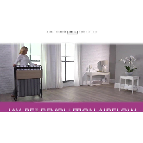 JayBe Revolution Folding Bed with Rebound eFibre Mattress Single